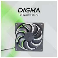 DIGMA Вентилятор для корпуса DFAN140PWM-1BK 140х140x25 4-pin