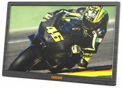 Портативный телевизор CARCAM 17' LED TV DVB-T2/Analog 3600mAh (ССLED17)