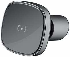 Магнитный держатель Deppa , для авто, с беспроводной зарядкой, 55206-OZ / Без заводской упаковки