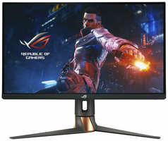 Монитор Asus 27″ PG27UQR IPS LED 1ms 16:9 HDMI полуматовая HAS Piv 1000:1 400cd 178гр/178гр 3840x2160 DP WQ USB 7.4кг