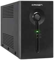 Интерактивный ИБП CROWN MICRO CMU-SP650 Euro USB черный 230 Вт