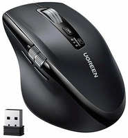 Беспроводная мышь UGREEN M751 (45792) эргономичная черная