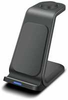 Новое 3-в-1 беспроводное зарядное устройство для Apple мобильного телефона часы гарнитура многофункциональный 15 Вт вертикальный быстрый зарядки стенд