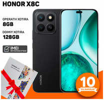 Смартфон Honor X8c 8GB 128GB, 6.7″, AMOLED, 108 МП, 5000 мАч