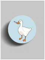 CRONAX Попсокет - держатель для телефона ″Гусь″, подставка универсальная, матовый, пластик