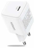 Сетевая зарядка UGREEN X512 (55554) Mini 20W разъем USB-C GaN белая
