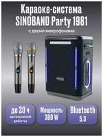 Караоке система с двумя микрофонами Sinoband Party 1981 300W