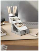 MUSKO Подставка для телефона Colin 10х8х6 см, настольная, держатель для смартфона и планшета, бетон, глянцевый