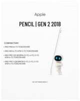 Стилус Apple Pencil (2018) Gen 2