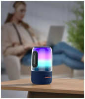 Портативная колонка Hopestar SC-03 Bluetooth, световые эффекты. Bleutooth/AUX/UBB/MicroSD