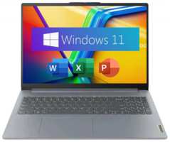 15.6″ Ноутбук Lenovo IdeaPad Slim 3 Gen 8 , IPS, AMD Ryzen 7 7730U (4.5 ГГц), RAM 16 ГБ, SSD 512 ГБ, AMD Radeon RX Vega 7, Windows 11 Home + Office 2021 Pro Plus, Русская раскладка