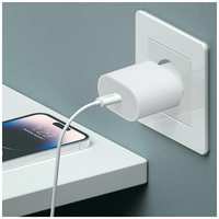 Сетевое зарядное устройство Original Wall Charger Deppa USB-C, быстрая зарядка, PD 3.0 , QC, PPS 20Вт, Deppa 11448