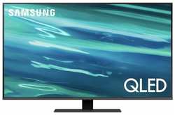 Телевизор SAMSUNG QLED 50″ QE50Q80AAUXRU, черный