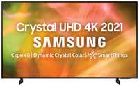 55″ Телевизор Samsung UE55AU8000U 2021 LED, HDR, черный