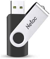 Флешка Netac U505 64 ГБ, 1 шт., черный