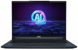 MSI Ноутбук MSI Stealth 16 AI Studio A1VHG-061RU Core Ultra 9 185H 32Gb SSD2Tb NVIDIA GeForce RTX4080 12Gb 16″ IPS UHD+ (3840x2400) Windows 11 Home dk. WiFi BT Cam (9S7-15F312-061)