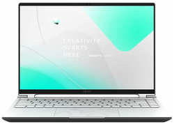 Ноутбук Gigabyte Aero 14 Core i7 13700H 16Gb SSD1Tb NVIDIA GeForce RTX4050 6Gb 14″ OLED QHD+ (2880x1800) noOS silver WiFi BT Cam (BMF-72KZBB4SD)