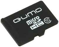 Карта памяти Qumo microSDHC 32 ГБ Class 10, V10, A1, UHS-I U1, 1 шт., черный