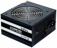 Блок питания Chieftec PSU GPS-500A8 500W Smart ser ATX2.3 230V Box 12cm 80%+ Fan Active PFC 20+4, 8(4+4)p,8(6+2)p, 4xSATA, 2xMolex+Floppy