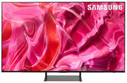 SAMSUNG Телевизор OLED Samsung 77″ QE77S90CAUXRU Series 9 титан 4K Ultra HD 120Hz DVB-T2 DVB-C DVB-S2 USB WiFi Smart TV (RUS)