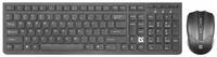 Комплект клавиатура + мышь Defender Columbia C-775 Black USB, черный, английская / русская