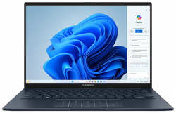 Ноутбук ASUS Zenbook 14 OLED UX3405MA-QD437, 14″ (1920x1200) OLED/Intel Ultra 5 125H/16ГБ LPDDR5X/512ГБ SSD/Arc Graphics/Без ОС, (90NB11R1-M010B0)