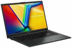 Ноутбук ASUS VivoBook Series E1504FA-BQ057 15.6″ 1920x1080 / AMD Ryzen 3 7320U / RAM 8Гб / SSD 256Гб / AMD Radeon Graphics / ENG|RUS / DOS черный 1.57 кг 90NB0ZR2-M00D20