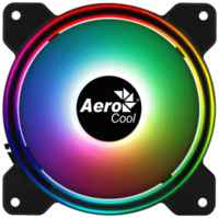 Система охлаждения AeroCool Saturn 12F ARGB, черный / ARGB