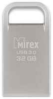 Флешка Mirex Tetra 32 ГБ, стальной