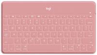 Клавиатура Logitech Keys-To-Go Bluetooth розовый, английская / русская (ISO)