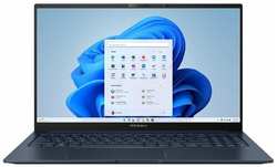 Asus Ноутбук ASUS Zenbook 15 UM3504DA-MA432 90NB1161-M00KL0 Blue 15.6″ {OLED Ryzen 5 7535U / 16384Mb / 512PCISSDGb / noOs / bag}