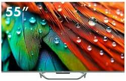 Haier LCD, LED телевизоры Haier 55″ Телевизор HAIER Smart TV S4, QLED, 4K Ultra HD, смарт ТВ, Android TV DH1VMZD01RU