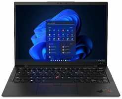 Lenovo Ноутбук Lenovo ThinkPad X1 Carbon G10 21CB006URT Deep 14″ WUXGA 100sRGB TS i7-1260P(2.1GHz)/32GB/512GB SSD/W11Pro