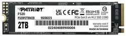 Patriot Memory Накопитель SSD Patriot PCIe 3.0 x4 256GB P320P256GM28 P320 M.2 2280