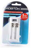 Зарядное устройство ROBITON Smart USB для аккумуляторов AA / HR6 и AAA / HR03