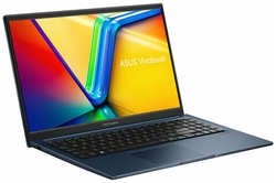 Ноутбук Asus X1504ZA-BQ824 15.6″ Intel Core i3 1215U(1.2Ghz) / 8Gb / 256GB / Int: Intel UHD Graphics / noOS / Quiet Blue (90NB1021-M015W0)