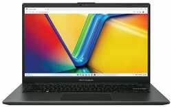 Ноутбук ASUS Vivobook Go 14 E1404FA-EB045 AMD Ryzen 5 7520U 2800 MHz / 14″ / 1920x1080 / 8GB / 512GB SSD / AMD Radeon 610M / Wi-Fi / Bluetooth / DOS (90NB0ZS2-M00670) Black
