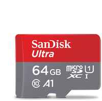 Карта памяти Sandisk Ultra microSDXC Class 10 UHS-I 100MB / s 64GB + SD адаптер