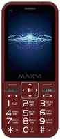 Мобильный телефон Maxvi P3 wine-red (2 SIM)(Стандарт GSM 900/1800Mhz. Поддержка двух сим-карт (Dual