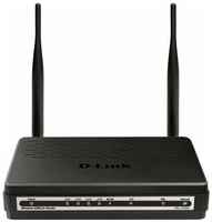 Wi-Fi роутер D-link DSL-2750U / R1A (черный)