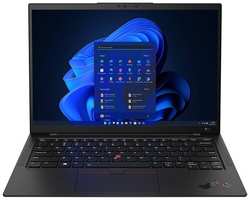 Ноутбук Lenovo ThinkPad X1 Carbon G10, 14″, IPS, Intel Core i7 1265U 1.8ГГц, 16ГБ, 512ГБ SSD, Intel Iris Xe graphics, Windows 11 Professional, черный (21ccs9q401 / m)