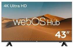 43″ Телевизор BQ 43FS36B, 4K Ultra HD, смарт ТВ, WebOS 86201730