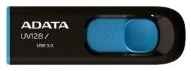 Флешка ADATA DashDrive UV128 32 ГБ, 1 шт., черный / голубой