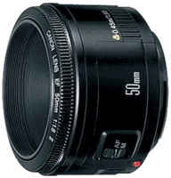 Объектив Canon EF 50mm f / 1.8 II, черный