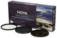 Комплект светофильтров Hoya DIgital filter kit: UV (C) HMC Multi, PL-CiR, NDX8 46mm