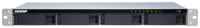 Сетевое хранилище QNAP TS-431XeU-8G (NAS 4 HDD trays, 10 GbE SFP+, rackmount, 1 PSU. ARM 4-core Cortex-A15 Annapurna Labs AL-314 1,7 GHz, 8 GB. W/o rail kit RAIL-B02)