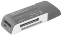 Кардридер Defender Ultra Swift USB 2.0 серый/белый