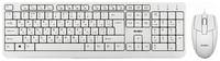 Комплект клавиатура + мышь SVEN KB-S330C White USB