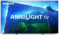 Телевизор 77? Philips 77OLED818, OLED EX, 4K UHD, Google TV, Ambilight