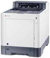 Принтер лазерный KYOCERA ECOSYS P6235cdn, цветн., A4, белый / серый